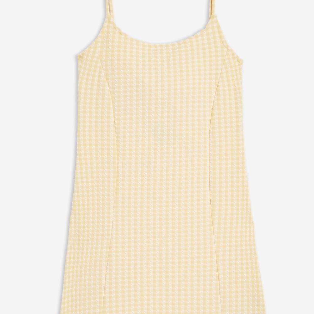 Checkered Mini Dress - Picture 2 of 7